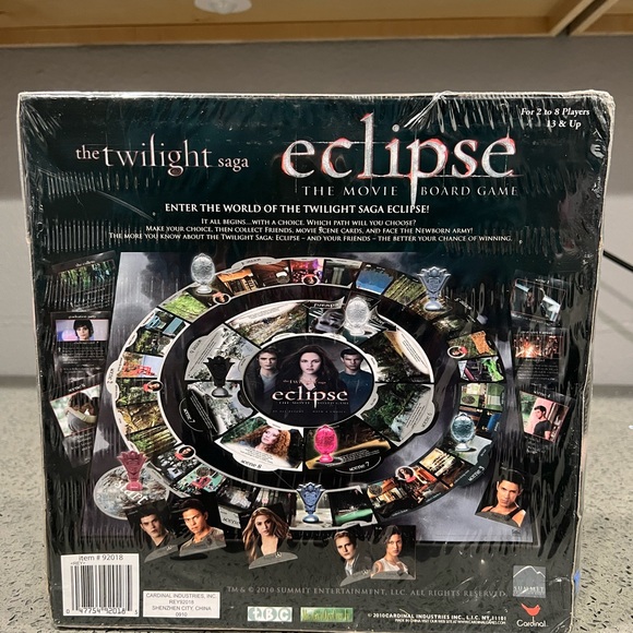 The Twilight Saga: Twilight, New Moon & Eclipse Board Game Sets Combo - Picture 11 of 12